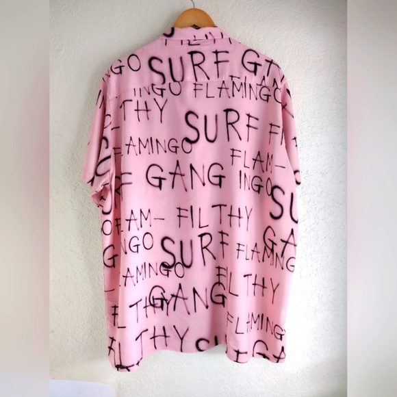 Duvin Design Spray Paint Button up Shirt - Picture 6 of 6